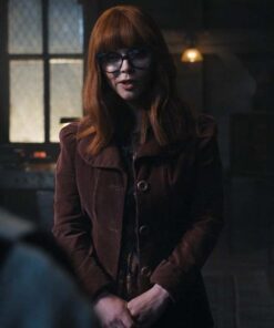 Wednesday Marilyn Thornhill Brown Jacket