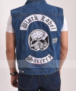 Black Label Society Denim Vest