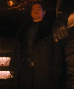 Violent Night 2022 Scrooge Black Coat