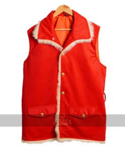 Fancy Dress Christmas Red Vest