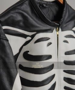 Skeleton Bones Black Jacket