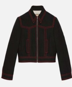 Wednesday 2022 Wednesday Adams Black Jacket