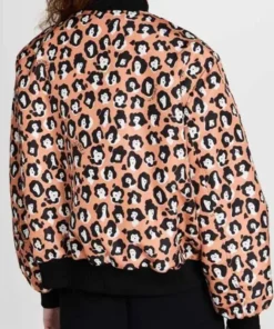 Emily In Paris S03 Lily Collins Bomber Jacket back