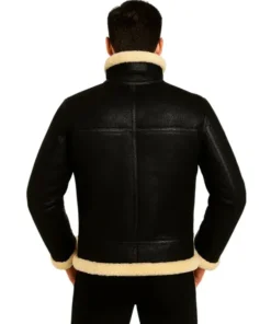 B3 Men’s Sheepskin Shearling Fur Jacket