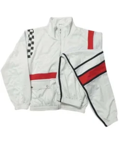 Naomi Ackie White Tracksuit