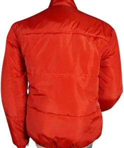 Princess Diana Red Puffer Jacket