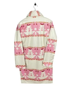 Yellowstone Beth Dutton Pink Printed Coat