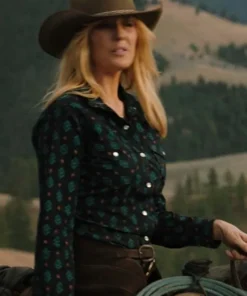 Yellowstone S05 Beth Dutton Printed Shirt