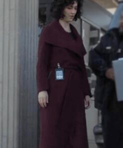 The Recruit Amelia Salazar Maroon Coat
