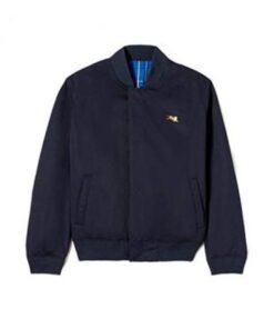 Elite Guzman’s Tiger Crest Logo Reversible Bomber Jacket