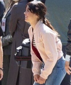 Scream 6 2023 Tara Carpenter Pink Bomber Jacket