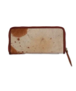 Hairon White And Brown Purse