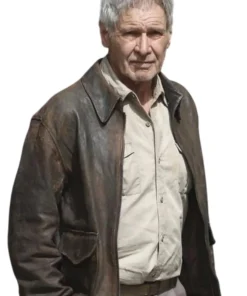 Indiana Jones 5 Harrison Ford Brown Jacket