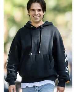 Sharper Sebastian Stan Black Hoodie