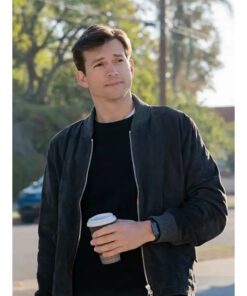 Your Place Or Mine Ashton Kutcher Bomber Jacket