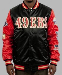 SF 49ers Champs Patches Jacket