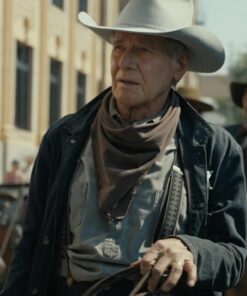 1923 Harrison Ford Black Jacket