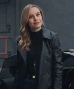 Fast X 2023 Brie Larson Leather Coat