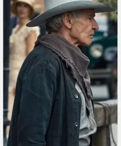 1923 Harrison Ford Black Jacket