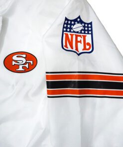Power Forward San Francisco 49ers White Jacket