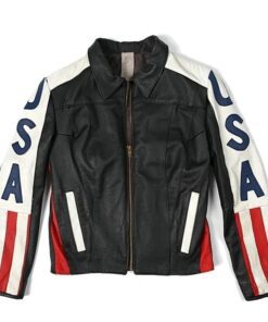 Selena Gomez American Flag Jacket