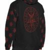 Goth Baphomet Mens Blend Satanic Hoodie
