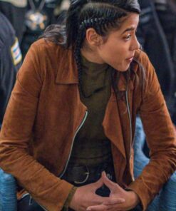Chicago PD S07 Vanessa Rojas Suede Jacket