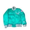 90’s Philadelphia Eagles Green Bomber Jacket