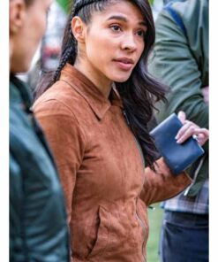 Chicago PD S07 Vanessa Rojas Suede Jacket