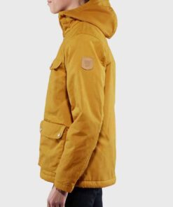 Kirsten Longacre Vigil Yellow Hooded Jacket