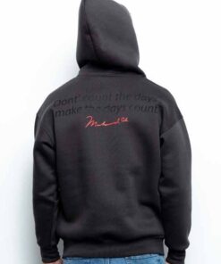 Mens Casual Plush Fleece Interior Pullover Hoodie