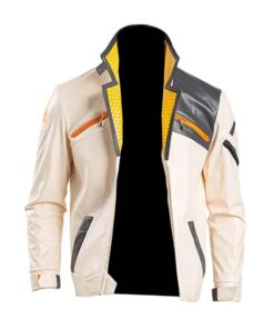 Valorant Phoenix Fiery Leather Jacket