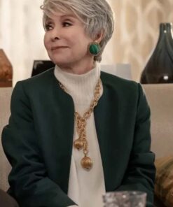 80 for Brady Rita Moreno Green Coat