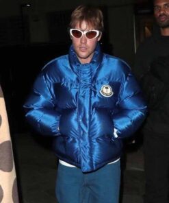 Justin Bieber Fashion Week 2023 Puffer Jacket