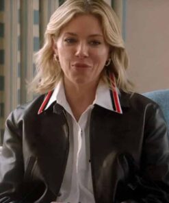 Anatomy of a Scandal Sienna Miller Leather Jacket