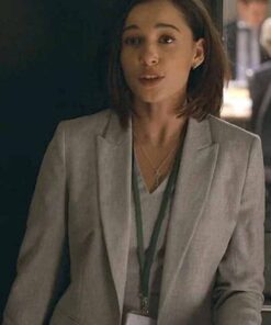 Anatomy of a Scandal Olivia Lytton Grey Coat
