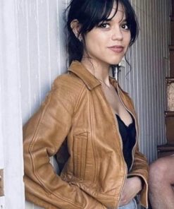 Finestkind 2023 Jenna Ortega Leather Jacket