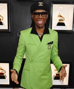Grammys 2023 Nile Rodgers Green Blazer