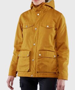 Kirsten Longacre Vigil Yellow Hooded Jacket