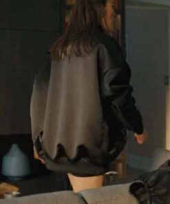 Your Place or Mine Zoe Chao Oversized Bomber Jacket