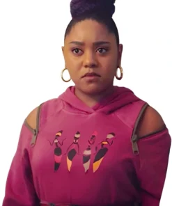 Tall Girl 2 Fareeda Marks Purple Hoodie