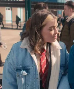 Heartstopper Rhea Norwood Denim Jacket back