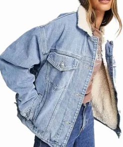 Heartstopper Rhea Norwood Denim Jacket front