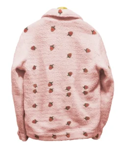 Heartstopper Strawberry Embroidery Jacket