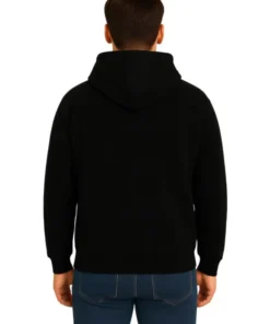 Kangaroo Dog Paw Print Hoodie (Back)