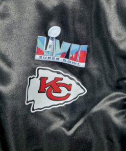 Kansas City Chiefs Black Bomber Jacket