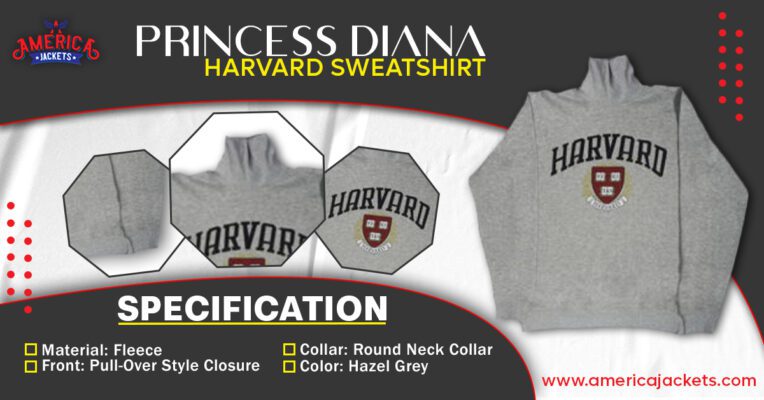 Princess Diana Harvard Sweatshirt