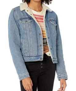 Tall Girl Jodi Kreyman Denim Jacket (front)
