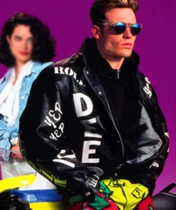 Cool as Ice Jacket featuring the iconic retro style seen in the classic movie.