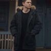 Mare of Easttown Evan Peters Black Parka Jacket